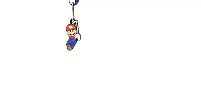 Custom Nintendo Micro Miniature Mario Golf Christmas Ornament/Charm - New • $7.99