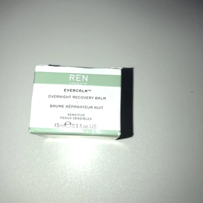 £10 • Buy Brand New REN Evercalm Overnight Recovery Balm For Sensitive Skin - 30ml