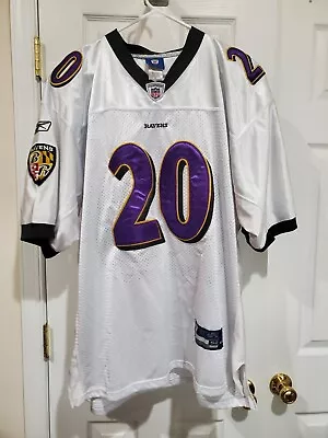 Reebok On Field  Baltimore Ravens Ed Reed #20 NFL Football Men's Jersey Size 52 • $55.95