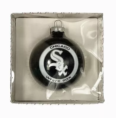 Topperscot Inc. Chicago White Sox Glass Christmas Tree Ornament Collector Series • $14.99