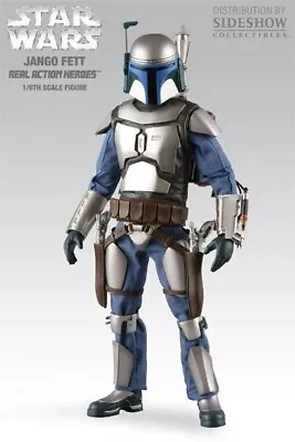 Star Wars Real Action Heroes Jango Fett RAH 1/6 Medicom Toy Action Figure • $149.99