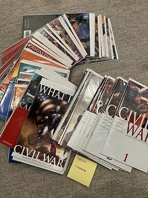 🔥 Marvel 2006 Series Civil War #1 - #7 Complete Series + Tie Ins + One Shots • $149.99