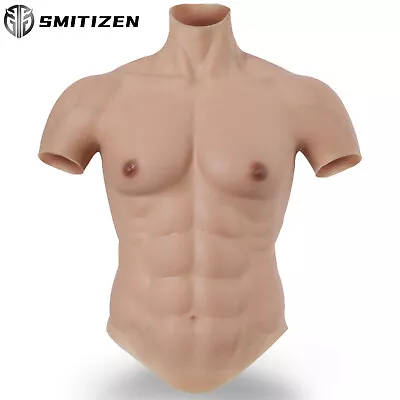 SMITIZEN Silicone Fake Chest Muscle Suit Human Skin Costume For Cosplay  • $183.08