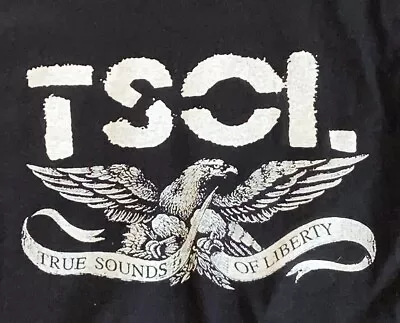 TSOL True Sounds Of Liberty T Shirt Punk T Shirt Mens Large Concert T Shirt • $10.76