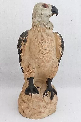 Antique Primitive Folk Art Pottery Bird Scarer Decoy Statue Hawk Falcon Vulture • $144.99