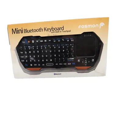 Fosmon Wireless Mini Bluetooth Keyboard With Touchpad 23022KB New Open Box (M1) • $24.98