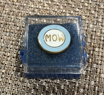 Meals On Wheels VNS Service Award Pin - Rochester Monroe Co NY Unmarked Anagram • $9.95