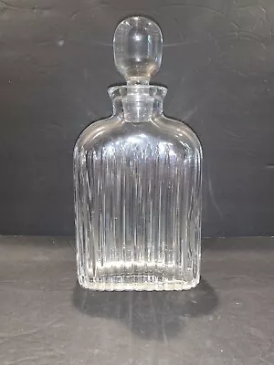 1 Retired Park Lane Crystal Liquor Decanter Vertical/Rectangular  Mint! HTF! • $99.99