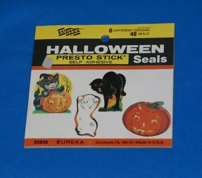 Vintage Eureka HALLOWEEN SEALS Stickers New Unused Package  • $16