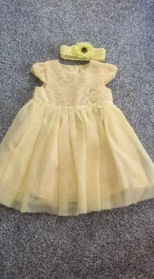BNWT Baby Girls Dress 6-9m • £4.50