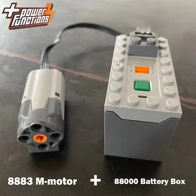 Power Functions 88000 Battery Box 8883 M-motor Electric Train For LEGO Block Toy • $28.99