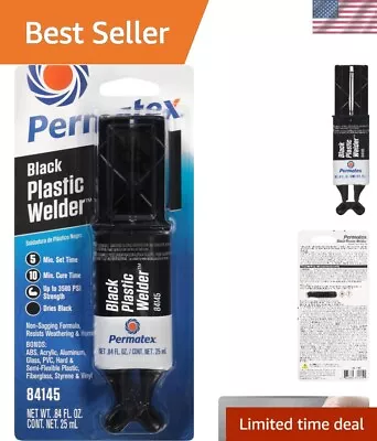 Multipurpose Plastic Weld Epoxy - Gap Filling Adhesive With Wide Compatibility • $18.99