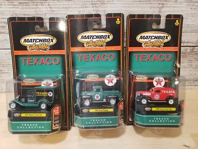 Matchbox Collectibles Texaco Collection Lot Of 3 All Different FREE SHIPPING  • $24