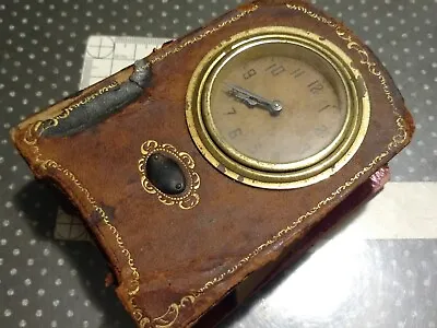 Antique Mantle Clock - Fiber Case • $14.95