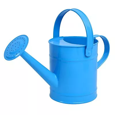 Children Kids 1.5 Art Metal Watering Liter CanIron Bucket For Watering Garden • $19.99