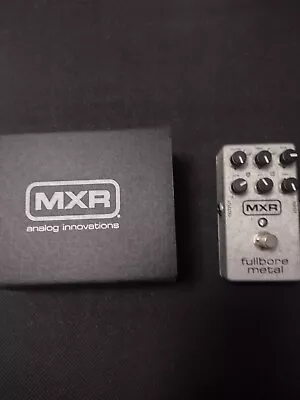 MXR Dunlop M-116 Fullbore Metal Heavy Distortion Guitar Effect Pedal W/ Box • $18