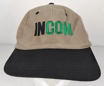 Vintage Incom Embroidered Logo Milwuakee Tools Tan Blue Strapback KC Caps Hat • $8