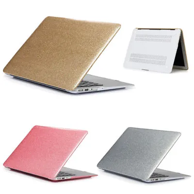 Bling Hard Shell PU Case Cover Shell For Apple MacBook Air 11 Pro 13  15  Laptop • £6.83