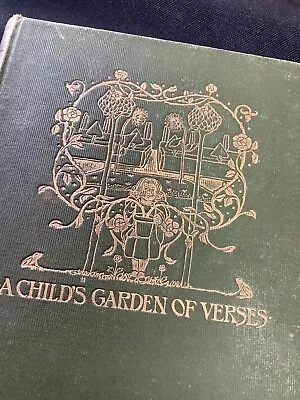 A Child’s Garden Of Verses By Robert Stevenson HB 1904 • £6