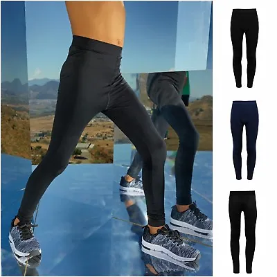 £11.75 • Buy Childrens Boys Girls Base Layer Trousers Sports Tights Cycling Performance Kids