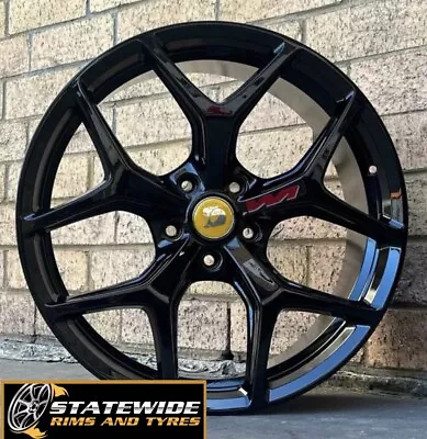 4x Brand New Holden 20  Gloss Black Staggered Vf Hsv Gtsr R8 Ss  Wheels Ve E2 E3 • $1800