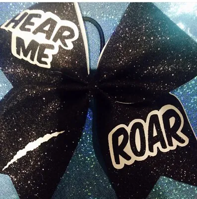 Cheerleading Cheer Hair Dance Bow Can Be Personalised For Free  In 27 Colurs • £12