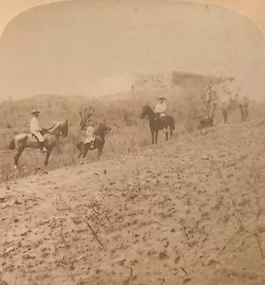 StereoView Photo Card - Stone Fort El Caney Cuba - Strohmeyer & Wynman  - 1899 • $20