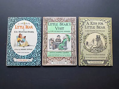 Else Holmelund Minark/Maurice Sendak Little Bear Books Lot Of 3 HC/BCE • $19.99