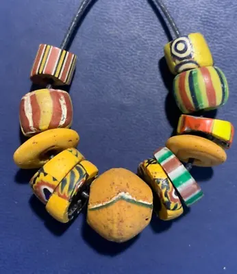 Antique Venetian African Trade Beads - Millefiori Italian Glass • $12