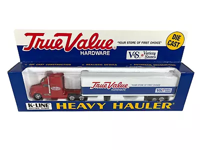 K-line O-Scale  True Value Heavy Hauler Tractor Trailer Die Cast Set • $19.95