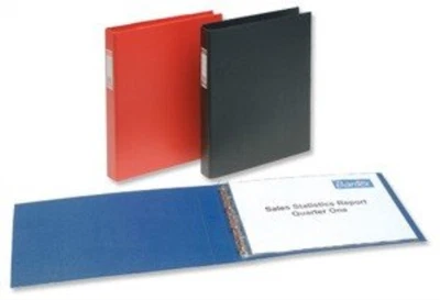 Bantex Ring Binder PVC 4 O-Ring Size 30mm A3 Landscape Blue Ref 126801 • £27.86