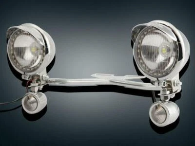 $95.99 • Buy Passing Signals Lights Bar For Yamaha V-Star XVS 650 950 1100 1300 XV 1600 1700