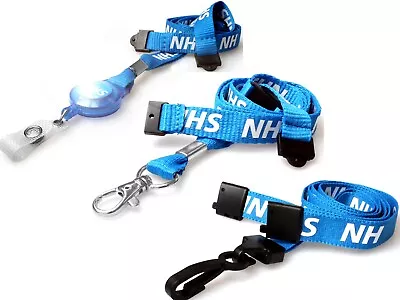 NHS Lanyard Neck Strap And ID Card Holder Sets Nurses Doctor Carers Staff Lot • £26.99