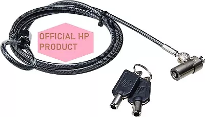 HP H4D73AA - UltraSlim Keyed Cable Lock Laptop Keyed Cable Lock • £7.99