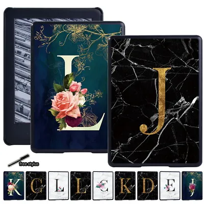 £3.96 • Buy Initials Shell Tablet Cover Case For Amazon Kindle 8th 10th/Paperwhite 12345+Pen