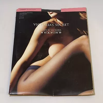 Victoria's Secret Body By Victoria Light Shaping Pantyhose Matte Size A Black • $15