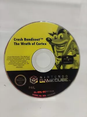 Crash Bandicoot The Wrath Of Cortex Nintendo Gamecube Game Disc Only Tested • £9.99