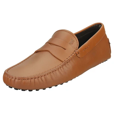 $165.07 • Buy TOD'S Mocassino Gommini Mens Caramel Loafer Shoes - 13 US