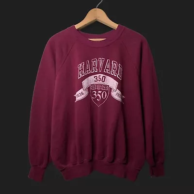 80s Champion Harvard University Vintage Crewneck Sweatshirt • $60