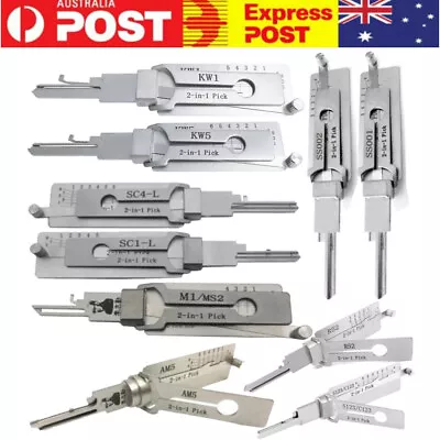 Original 2 In 1 Pick Lishi Tools SC1-R/LSC4-R/LKW1-R/LKW5LW5AM5M1LW5 MS2 • $46.16