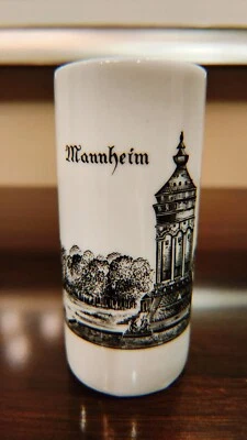 $18 • Buy Royal Porzellan Bavaria KPM | Mannheim Handmade Porcelain Cup Vase | MINT! 💫💖
