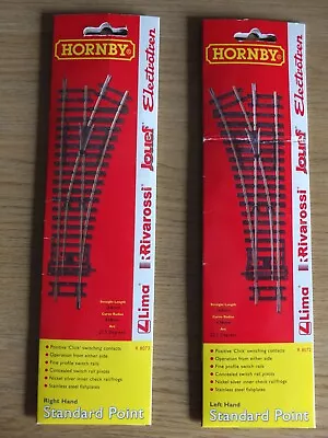 Hornby Oo - R8072 Left Hand Standard Point & R8073 Right Hand Standard Point  • £24.99