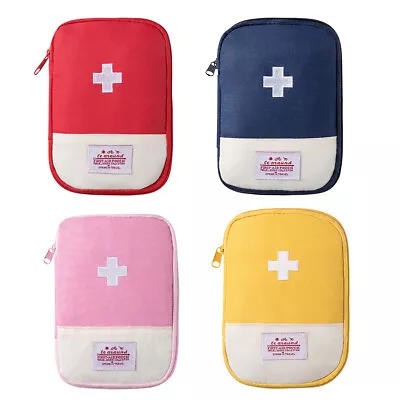 Portable First Aid Kit Bag Mini Medical Bag For Car Home Travel Camping Outdoor • £4.07