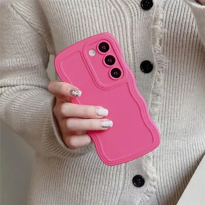 For Oppo Find X3 Lite X2 Neo X6 Pro A77 5G Wavy Silicone Case Shockproof Cover • $11.49