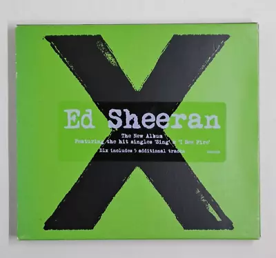 Ed Sheeran - X (Deluxe Edition) Featuring Sing & I See Fire - CD - 2014 - VGC+ • $12.47