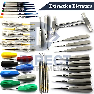$9.74 • Buy MEDENTRA Dental Elevators Tooth Extraction Luxating Root Tip Implant Surgical CE