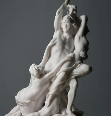 The Rape Of Polyxena Greek Hero Achilles Nude Cast Marble Statue Sculpture 7.87  • $46.80