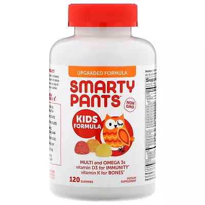 SmartyPants Kids Formula Multi And Omega 3s Strawberry Banana Orange And Lem • $62.95