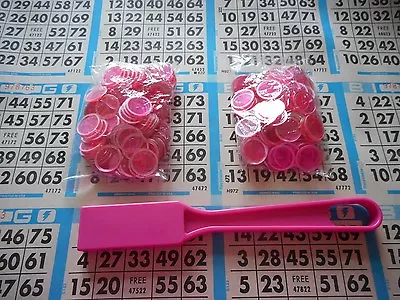 Bingo Magnetic Wand Pink 200 Magnetic Bingo Chips • $10.99