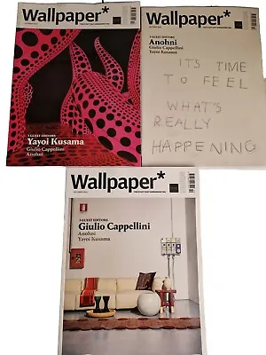 Wallpaper Magazine October 2023  EDITORS KusamaAnohmi Or Cappellini Cover 320 P • £9.50
